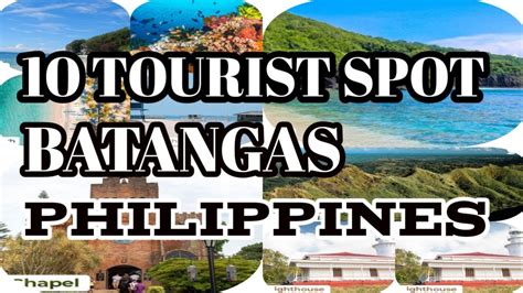 Tourist Spot In Batangas Tourist Spot Batangas Philippines Youtube