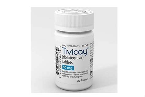 Mg Tivicay Dolutegrevir Tablet Packaging Size Tablets Bottle At