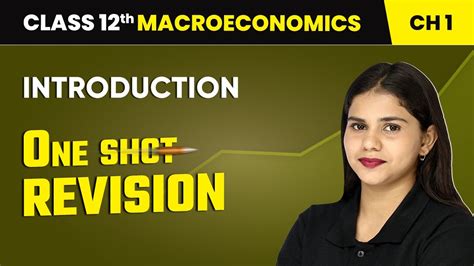 Introduction One Shot Revision Class Economics Chapter Cbse