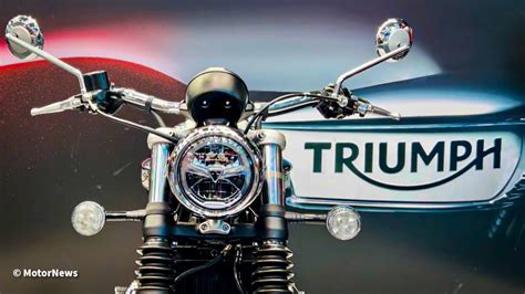 New Triumph Bonneville Motorcycles Unveiled Youtube