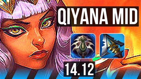 QIYANA Vs IRELIA MID 7 Solo Kills Rank 8 Qiyana VN Grandmaster