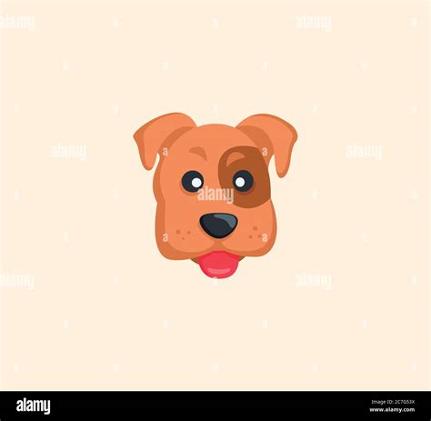 Hund Emoji Stock Vektorgrafiken Kaufen Alamy