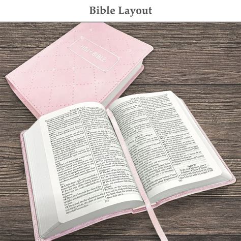 Pink Bible And Cross Ornament With Crystals From Swarovski® Cute