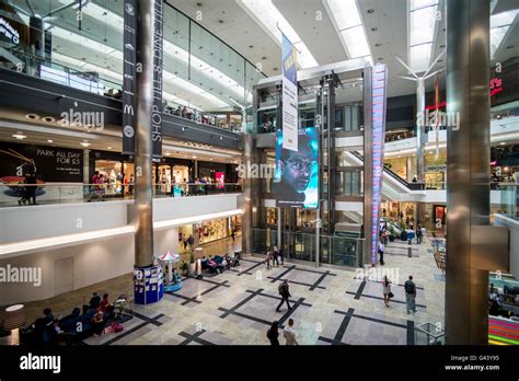 Interior Of West Quay Shopping Centre In Southampton Uk Stock Photo Alamy