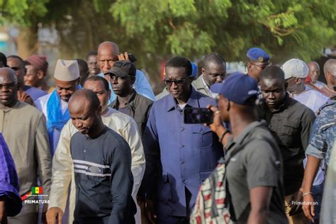 Tabaski 2023 Le Premier Ministre Amadou BA visite les marchés à