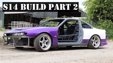 NISSAN S14 DRIFT BUILD PART 2 YouTube