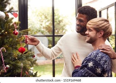 Gay Couple Christmas Stock Photos Images Photography Shutterstock