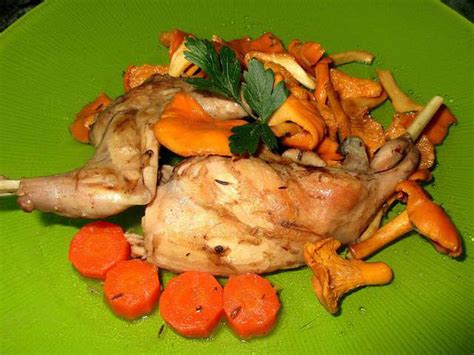 Les Meilleures Recettes De Lapin Et Girolles