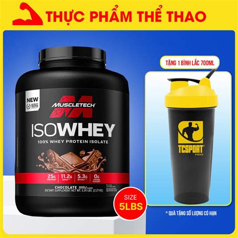 Sữa Tăng Cơ Iso Whey 5lbs 2 27kg Hỗ Trợ Tăng Khối Lượng Cơ Bắp