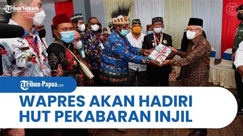 Jelang Kunjungan Wapres Ma Ruf Amin Ke Manokwari Akan Ikut Serta Dalam