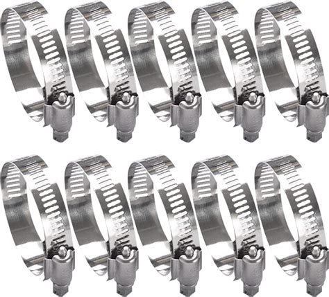 Amazon Winl Stainless Steel Hose Clamps Pack Worm Gear Drive