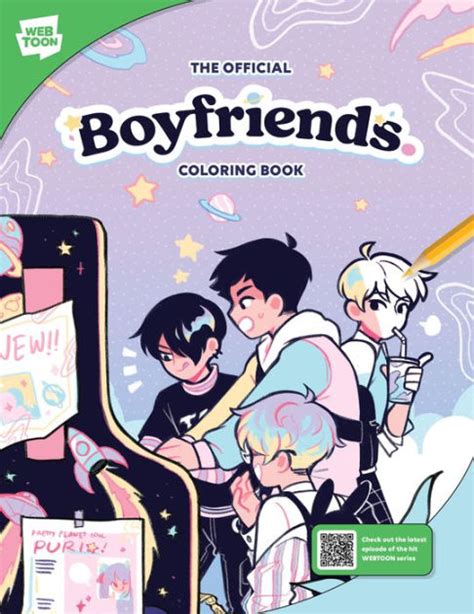 The Official Boyfriends Coloring Book By Refrainbow Webtoon Entertainment Walter Foster