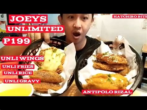 Vlog 006 Unliwings In Antipolo Joey S Unlimited Wings Fries And