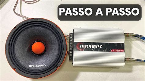 Como instalar um módulo stetsom taramps de 400 800 rms 4 canais Passo a