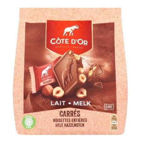 Belgian Chocolate C Te D Or Milk Hazelnut Squares