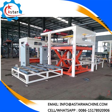 High Speed Automatic Robot Palletizer System Carton Bag Palletizing