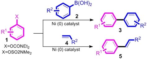 Suzuki‐miyaura And Heck Cross‐couplings Of Aryl Carbamates And Sulfamates Download Scientific