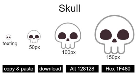 Skull Emoji And Codes