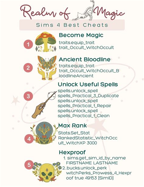 Sims Realm Of Magic Cheats Artofit