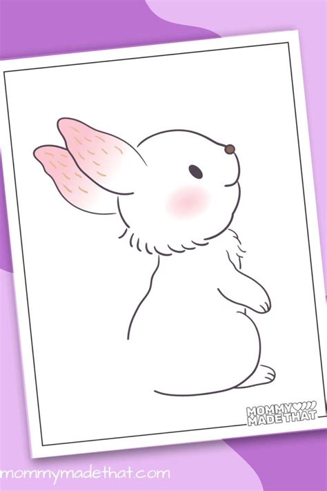 Pin The Tail On The Bunny Free Printable Game