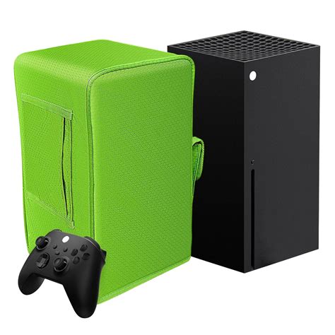 Sleeve Protective Case Dust Cover For Xbox Series X Green Supremegamegear