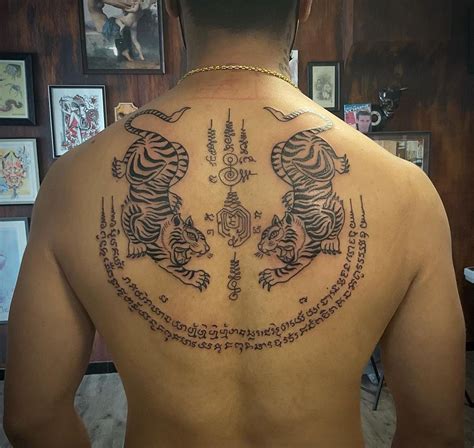 Muay Thai Tattoos Sak Yant Muay Thai