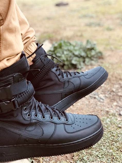 Wmns Sf Air Force 1 High Triple Black Nike 857872 002 Goat