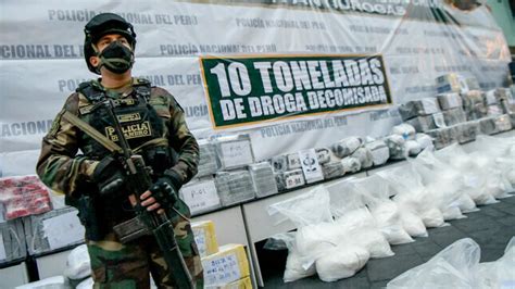 La Polic A Nacional Decomis M S De Toneladas De Droga En