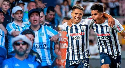 Alianza Lima Hinchas de Racing Club extrañan a Catriel Cabellos tras