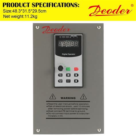 Dv G T H Kw Three Phase General Use Vector Vfd Variable Frequency