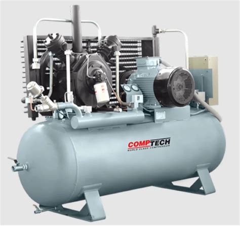 20 HP Reciprocating Compressor Comptech High Pressure Air Booster Air