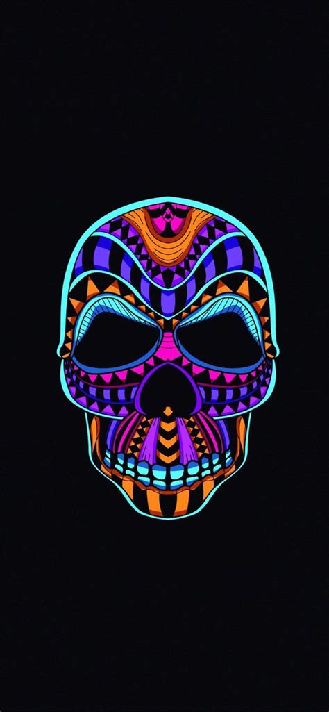 Colorful Skull Mobile Wallpapers - Wallpaper Cave