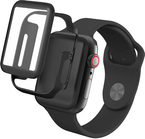 Best Buy Zagg Invisibleshield Glassfusion 360 Screen Protector For Apple Watch Series 4 Series