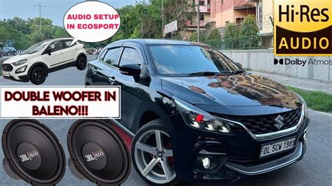 FULL MODIFIED BALENO 2024 DOUBLE SUBWOOFER 1000rms ECOSPORT