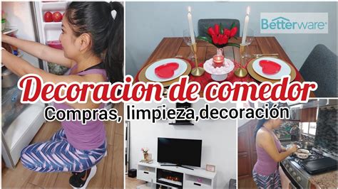 Ama De Casa Compras Para El Hogar Decoracion Comedor Peque O Casa