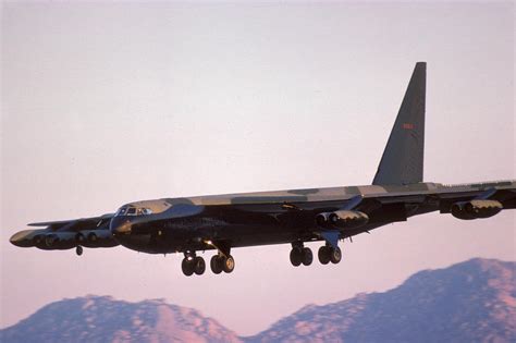 Boeing B-52d 56-0612 At March Air Force Base Photograph by Brian Lockett
