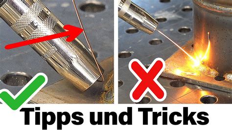 Mach das NICHT Draht abknicken beim MAG Schweißen Tipps und Tricks