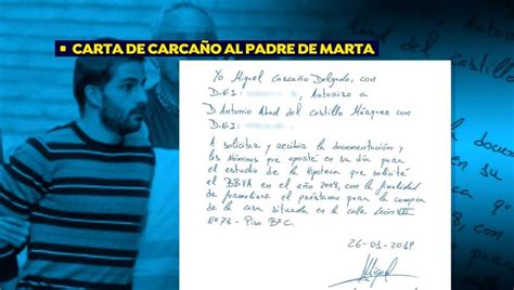 Así autoriza Miguel Carcaño al padre de Marta del Castillo para