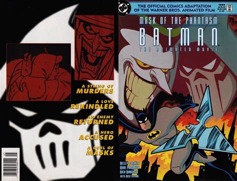 Batman Mask Of Phantasm The Animated Movie 1 Newsstand Cover 1994 Dc