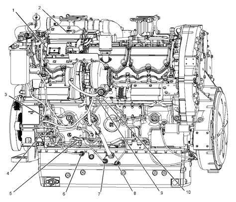 C And C Engines For Caterpillar Built Machines Component Location