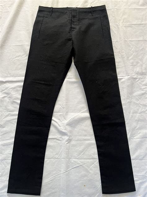 Label Under Construction Cottonlinen Pants Grailed