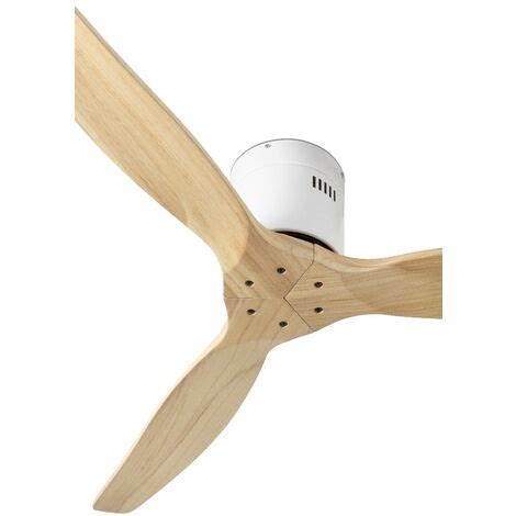 SKYLER Deckenventilator aus Holz ohne Licht Ø132 cm