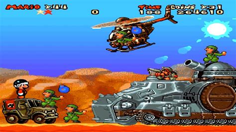 Super Mario World HD Metal Slug Mario YouTube