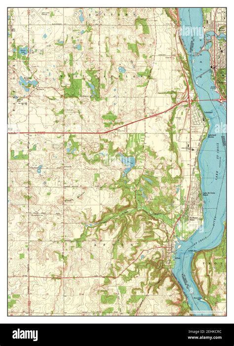 Hudson Minnesota Map 1967 124000 United States Of America By Timeless Maps Data Us