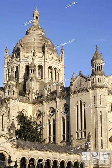 Lisieux basilica, Lisieux, Calvados, Normandy, France, Europe, Stock Photo, Picture And Rights ...