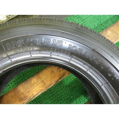 Yahoo オークション 10分山 TOYO DELVEX M134 185 75R15 106 104L LT