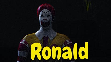 Ronald Mcdonalds Horror Game W Strazdine Youtube