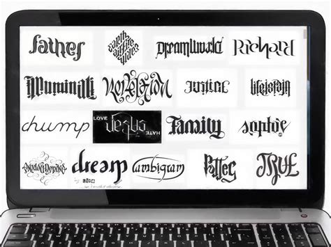 How to Make an Ambigram: 9 Steps (with Pictures) - wikiHow | Ambigram, Picture letters ...