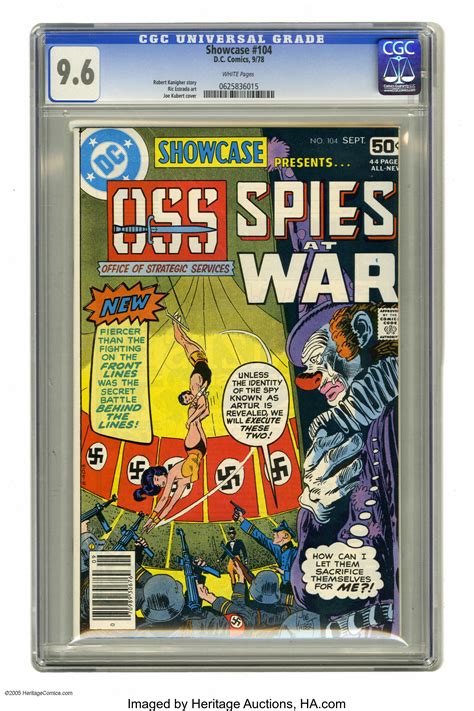 How Much Is Showcase 104 Worth Browse Comic Prices Heritage Auctions