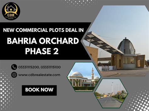 New Commercial Plots Deal In Bahria Orchard Phase 2 Consult Decide And Buy